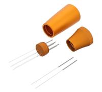 EPIGEIST Outil Distributeur Café Aiguille Inox avec Base Stable pour Distribution Précise et Uniforme de Poudre Accessoire Barista pour Espresso et Machines à Café