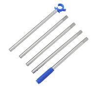 EPIGEIST Ouvre-fenêtre Télescopique 5 Sections 188 Cm Bleu Crochet en C, Tige Extensible pour Fenêtres de Toit, pour Chambres, Salons et Écoles, Outil D’accès en Hauteur Sûr et Pratique