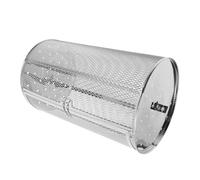 EPIGEIST Panier Grill Rotatif INOX pour Four Rôtissoire Cage à Griller avec Rotation Panier Cuisson Viande Frites Fruits de Mer Légumes Outil Cuisson Pratique