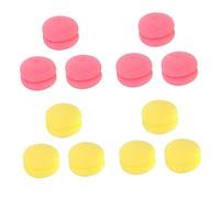 EPIGEIST Paquet de 2 Lot de Éponges Boucleuses Cheveux Mousse Champignon pour Grandes Boucles Naturelles Outil Coiffage DIY à Domicile