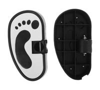 EPIGEIST Pédales de Vélo Garçon Fille Blanches Antidérapantes Larges Robustes pour Tricycle Garçon Fille Accessoires de Remplacement Sécurisés et Faciles à Entretenir