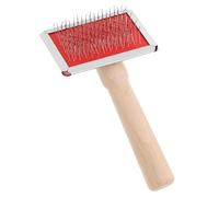 EPIGEIST Peigne Démêlant Animaux Compagnie avec Manche Brosse Démêloir pour Poils de Chien et Chat Outil de Toilettage Ergonomique pour Éliminer Nœuds et Poils Morts Adapté et Courts