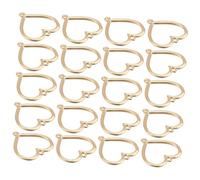 EPIGEIST Pendentifs Breloques en Alliage Cœur Baroque Mat Doré 20 Pièces pour Création Bijoux DIY Artisanat Débutants Atelier Résine Époxy Usage Loisirs Créatifs