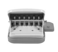 EPIGEIST Perforatrice Manuelle 6 Trous Réglable pour Feuilles Mobiles Perforatrice de Bureau Ivoire Accessoire Professionnel pour Perforation Papier et Carton Usage Maison et Bureau