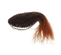 EPIGEIST perruque tresse africaine cheveux au crochet vague d'eau cheveux bouclés au crochet Fil haute température Brun