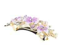 EPIGEIST Pince Chignon Cheveux Grand Modèle Alliage à Strass Pince Griffes pour Coiffure Chignon et Queue de Cheval Accessoire Mode Femme Polyvalent pour Mariée et Soirée