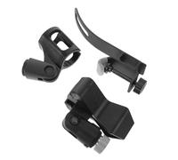 EPIGEIST Pince pour Microphone de Saxophone Métal et Plastique, Lot de 2 Set de Clips Robustes, Support Ajustable pour Pied de Micro, Accessoire Scène et Studio, Fixation Protectrice