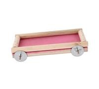 EPIGEIST Planche à Sauter pour Oiseaux et Écureuils Support de Jeu pour Perroquets Perruches et Petits Animaux Aire de Jeu Sécurisée et Ludique Escalade et Meulage des Griffes