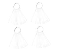 EPIGEIST Planches de Vernis à Ongles Nuancier 150 Pièces Taille Standard Transparent pour Manucure Professionnelle et Entraînement Nail Art Salon