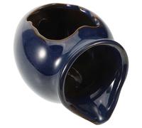 EPIGEIST Pot Céramique à Cascade Décorative pour Jardin Fontaine à Circulation Eau pour Intérieur et Extérieur Décor de Paysage avec Effet Cascade Apaisant