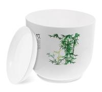 EPIGEIST Pot de Fleur Résine avec Drainage et Soucoupe Pot Plante Décoratif Grand Format pour Intérieur Extérieur Jardin Balcon Bureau