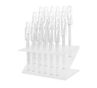 EPIGEIST Présentoir à Capsules D'ongles Nail Art 32 Trous Support de Rangement pour Salon de Manucure Professionnel Bureau Accessoire Manucure