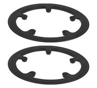EPIGEIST Protection de pignon de vélo 2pcs en Plastique Noir, Couvercle de Protection Universel, Usage Polyvalent pour déplacement Urbain et VTT