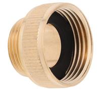 EPIGEIST Raccord de Tuyau Laiton Femelle à Mâle Adaptateur Fileté Étanche pour Raccordement et Réparation de Tuyau Arrosage Flexible