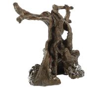EPIGEIST Racine d'arbre Décorative en Résine Marron pour Aquarium, Modèle Réaliste de Racines d'arbre Artisanales, Décoration Paysagère D'aquarium pour Bassin et Terrarium, Ornement