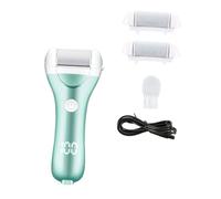 EPIGEIST Râpe Électrique De Pédicure Éliminateur De Callosités Pieds, 1 Appareil Rechargeable Usb, Compact Et Portable, Soin Des Pieds Pour Usage Domestique Et Voyage, Couleur Bleu-vert En Abs