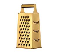 EPIGEIST Râpe Verticale en Acier Inoxydable 4 Faces Multifonction Surface Lisse pour Préparation de Fruits, Légumes et Fromage Cuisine