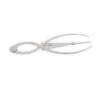 EPIGEIST Règle à Sourcils Acier Inoxydable Courbée Pochoir Flexible pour Mesure Précise Outil Pratique pour Maquillage Permanent et Microblading Réutilisable pour Femmes