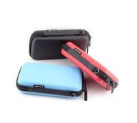 EPIGEIST Sacoche de Rangement Électronique Étanche Portable avec Diviseurs Ajustables Pochette de Voyage Pratique pour Câbles Chargeurs et Accessoires Numériques Rouge