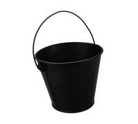 EPIGEIST Seau Résistant à Haute Température pour Barbecue Collecteur Huile et Graisse Accessoire Pratique pour Grillades Extérieures Facile à Nettoyer Noir