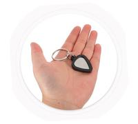 EPIGEIST Set Porte-médiators Guitare Silicone avec Clip Robuste pour Musiciens Protection Rayures et Portable pour Pratique Quotidienne et Performances Noir