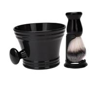 EPIGEIST Set Rasage Hommes Brosse Barbe Homme avec Bol Large et Support Kit Rasage Complet pour Toilettage Masculin Brosse Douce et Dense pour Nettoyage Barbe