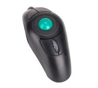 EPIGEIST Souris sans Fil Forme Dauphin Portable 1000dpi Plastique pour Ordinateur Portable Ergonomique à Boule de Pouce 2,4ghz USB 5 Boutons Plug and Play