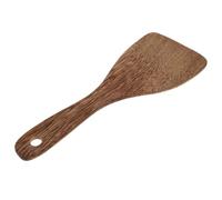 EPIGEIST Spatule à Riz en Bois de Poulier à Long Manche 28 Cm Cuillère en Bois Antiadhésive pour Wok et Cuisson Ustensile la Cuisine pour Mélanger et Servir