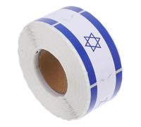 EPIGEIST Stickers Drapeau Israël pour Planner Autocollants Durables sans Résidu Format pour Décoration Quotidienne