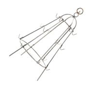 EPIGEIST Support de Barbecue Acier Inoxydable avec Crochet de Cuisson Antirouille pour Brochettes Accessoire Pratique pour Grillades Intérieur et Extérieur
