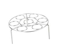 EPIGEIST Support de Cuisson Vapeur Acier Inoxydable Casier Œufs Multifonction pour Cuisine Rack Vapeur Haute Résistance pour Cuisson