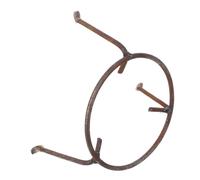 EPIGEIST Support de Poêle Trépied Robuste Acier Rébar Résistant Corrosion pour Brasero Extérieur et Foyer Support Multi-Usage pour Camping et Cuisson Plein Air