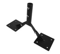 EPIGEIST Support de Toit Réglable en Acier Carbone pour Girouette de Jardin, Montage Résistant Vent, Fixation Métallique pour Mâts de Drapeau, Usage Extérieur pour Décoration