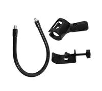 EPIGEIST Support Microphone Flexible Fer Bras Microphone Ajustable et Portable Support de Bureau avec Clip Amovible pour Enregistrement Conférence et Podcast