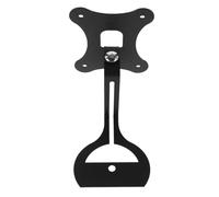 EPIGEIST Support Mural Flottant pour Haut-Parleur sans Fil Noir Étagère Murale Réglable en Acier Inoxydable Anti-Chute Rotation Flexible pour Optimisation D’Espace et Système Audio