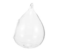 EPIGEIST Terrarium Suspendu Verre Transparent pour Plantes Vase Intérieur Forme de Globe Élégant Décoration Créative pour Maison et Bureau
