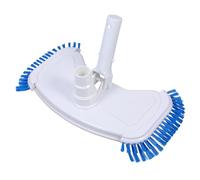 EPIGEIST Tête Aspirateur de Piscine Blanche avec Brosses Latérales Intégrées pour Nettoyage des Sols Murs et Coins Adaptée Aux Enterrées Sol
