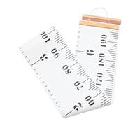 EPIGEIST Toise de Croissance à Suspendre pour Garçon et Filles Décoration Murale Noire et Blanche Matériau Solide Style Nordique Minimaliste Accessoire Pratique pour Chambre d'Garçon