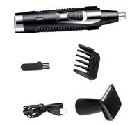EPIGEIST Tondeuse Poils Nez Électrique Homme Rechargeable Multi Fonction Lames Précises Acier Inoxydable Compacte Portable pour Entretien Visage