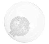EPIGEIST Triple Concave Bean-shaped Double-layer Glass Globe Lamp Shade Replacement For Bulb Heat Resistant Round Sphere Cover For Living Chandeliers And Wall Sconces Diameter