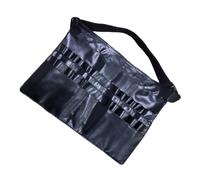 EPIGEIST Trousse à Maquillage Professionnelle Paquet Banane Taille Moyenne en Polyuréthane Imperméable pour Maquilleurs Mobiles Usage Studio Transport Pinceaux