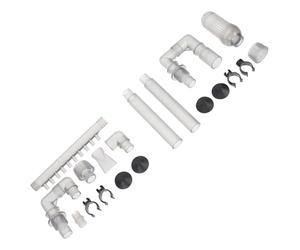 EPIGEIST Tube de Filtre Externe pour Aquarium 12 Mm Ensemble de Tubes D’arrivée et Sortie D’Eau en Plastique Accessoire de Remplacement pour Filtre Aquarium Débit Optimisé Compatible Pompe