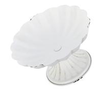 EPIGEIST Urne Vase Fer Blanc Vieilli pour Décoration de Table Rustique Pot à Fleurs Vintage pour Centre de Table Mariage et Planteur de Bureau Style Ferme