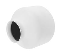 EPIGEIST Vase de Table en Fer Forgé Blanc, Pot de Fleurs Minimaliste 21 Cm, Décoration Intérieure pour Centre de Table, Étagère ou Mariage, Vase pour Bouquets Frais et Fleurs Séchées