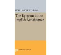 Epigram In The English Renaissance
