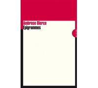 Épigrammes - Ambrose Bierce - Allia - broché - Roman