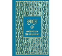Epiktet: Handbüchlein der Lebenskunst: Leinen mit Goldprägung