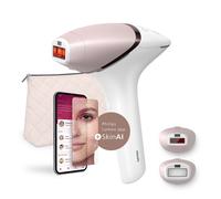 Philips Lumea série 9900 - épilateur à lumière pulsée, alternative à l'épilation laser, SenseIQ et SkinAI, 2 embouts pour le corps et le visage, BRI950/02