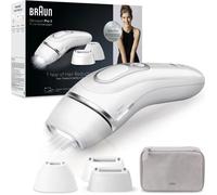 Épilateur A Lumiere Pulsée - Braun - Silk·Expert Pro 3 - Épilation Des Poils A La Maison - Pochette - 3 Tetes - Pl3230