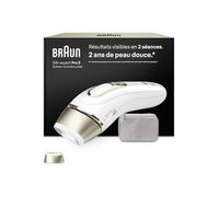 Braun Epilateur lumière pulsée Silk·expert Pro 5 PL5100 – Réduction semi-définitive 1 tête blanc/or